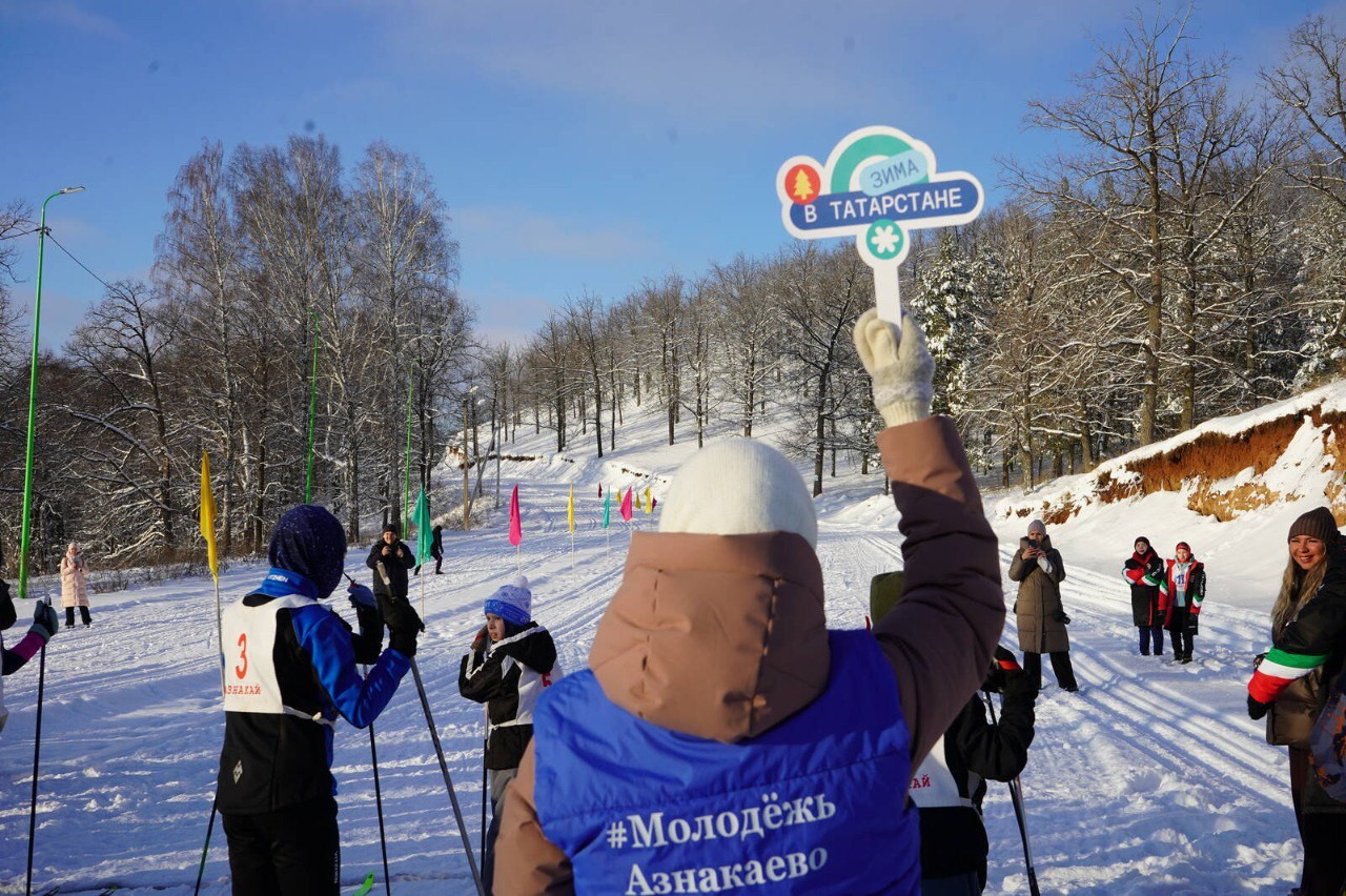 В Азнакаево открылся лыжный сезон